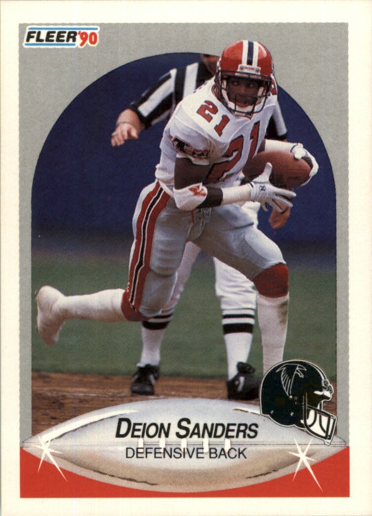1990 Fleer NFL Deion Sanders #382