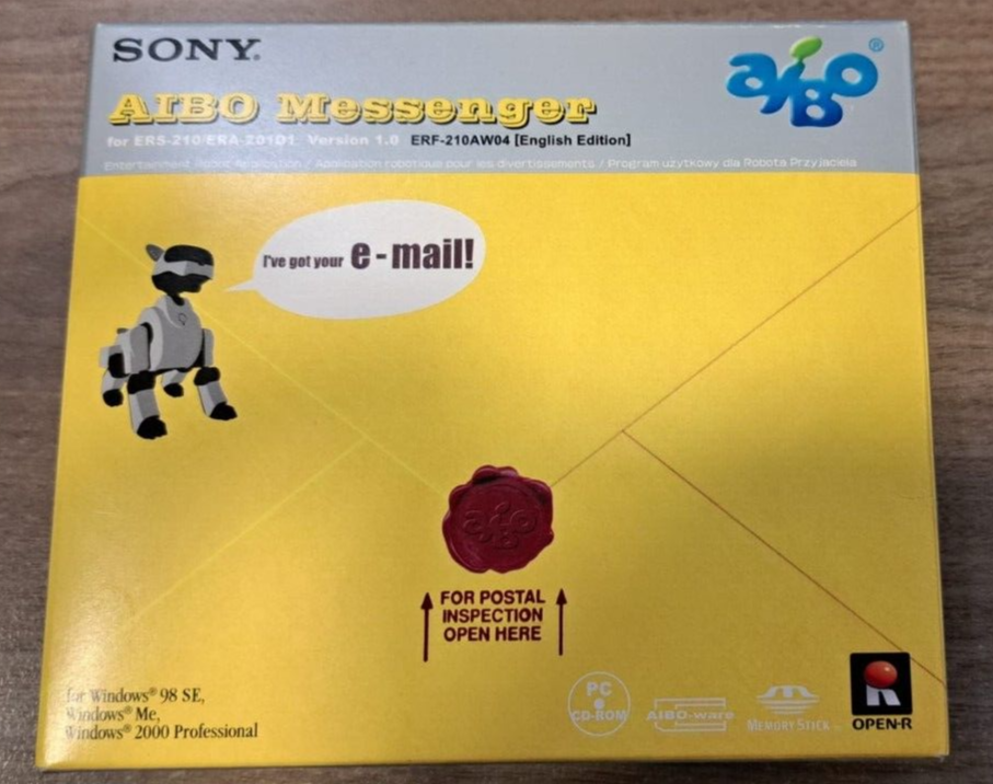 Sony Aibo Messenger for ERS0210/ERA-201D1 v 1.0 - ERF-210AW04 