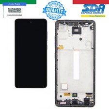 SCHERMO DISPLAY LCD TFT CON FRAME PER SAMSUNG GALAXY A52S 5G A528 A528B