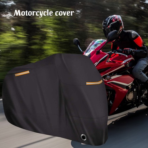 4XL Motorrad Abdeckung Abdeckplane Motorradplane Outdoor Schutzhülle Wasserdicht - Bild 3 von 16