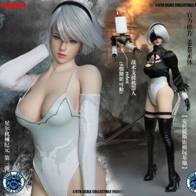 PHICEN SuperDuck Nier Automata 2B 1/6 Action Figure for sale