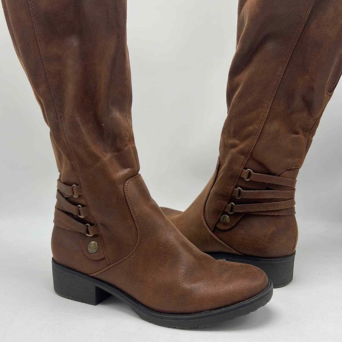 Bare traps Ornella Tall Boot brown size UK