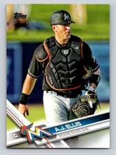 2017 Topps Update #US169 A.J. Ellis Miami Marlins