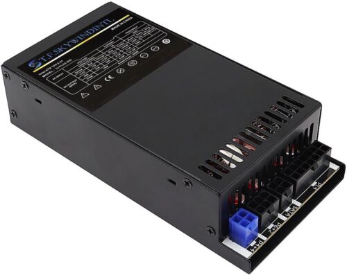 600W PC Power Supply For Enhance 7660B 1U Flex ATX PSU Computer Mini Modular ENP - Picture 2 of 9