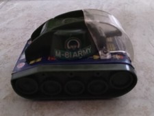 1960's Tin and Plastic M-81 U. S. ARMY Wind-Up 4" TANK Toy Made In Korea WORKS
