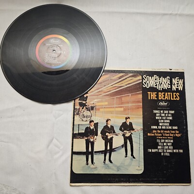 The Beatles Something New 1964 First Press LP Capitol Stereo ST