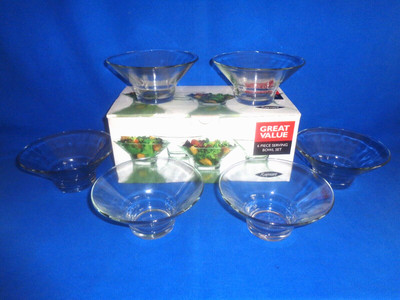 Neu RAYWARE 6er Set Servierschüssel verpackt Dessert Dips Aufstriche Süßigkeiten Snacks