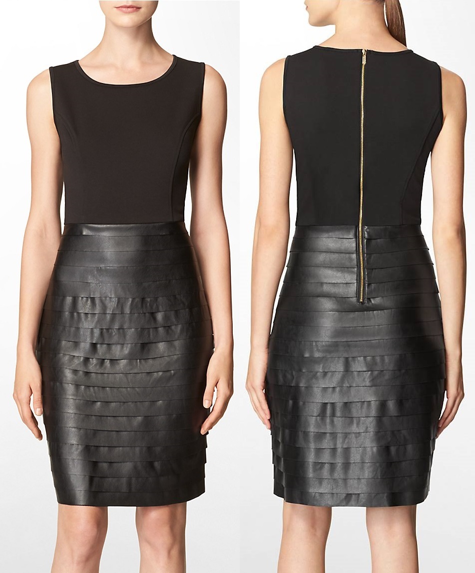 chinese dress ladies Kim Faux Leather Skirt – Sunshine Girls Boutique main image 0