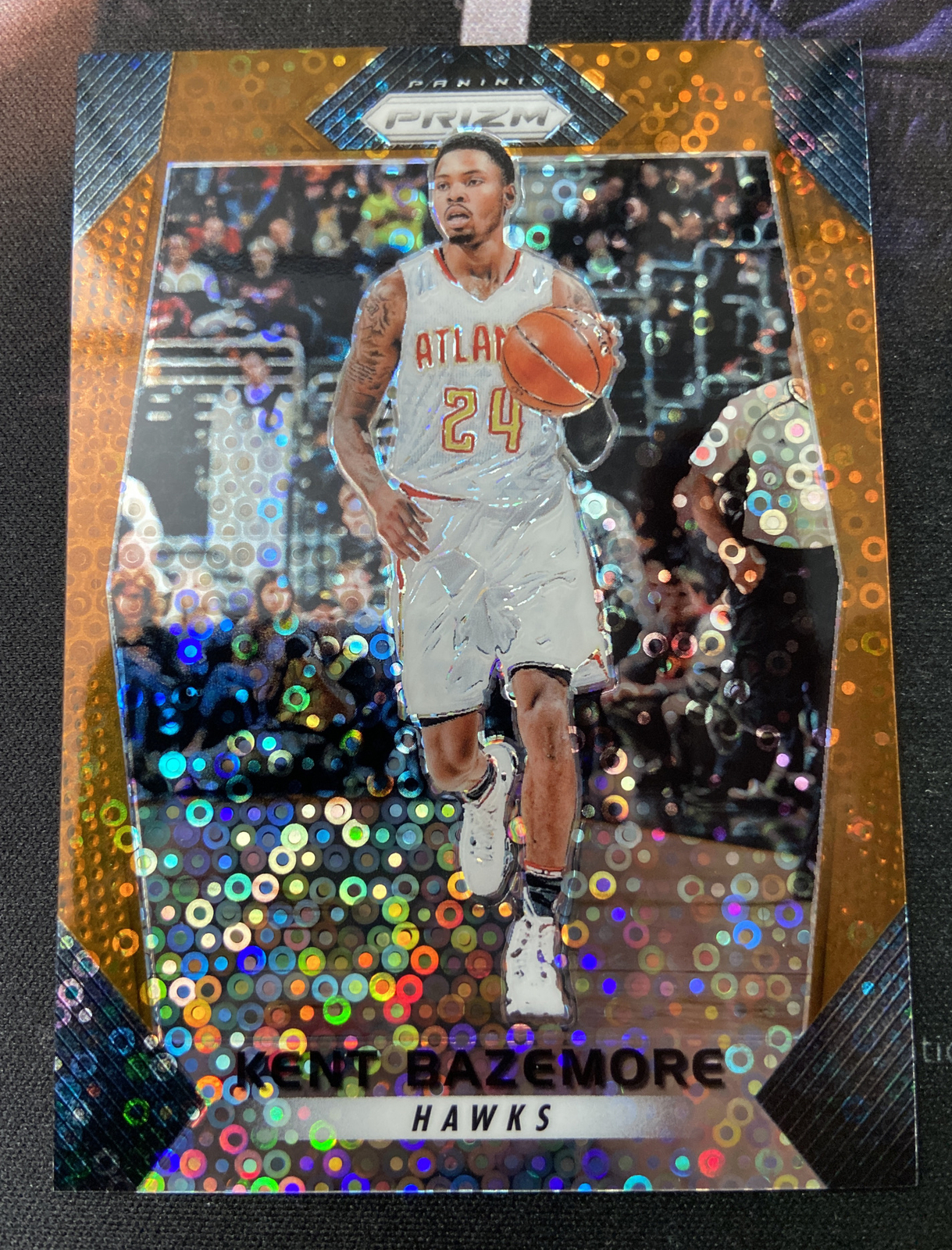 2017-18 Panini Prizm Fast Break Bronze Prizm /20 Kent Bazemore #108