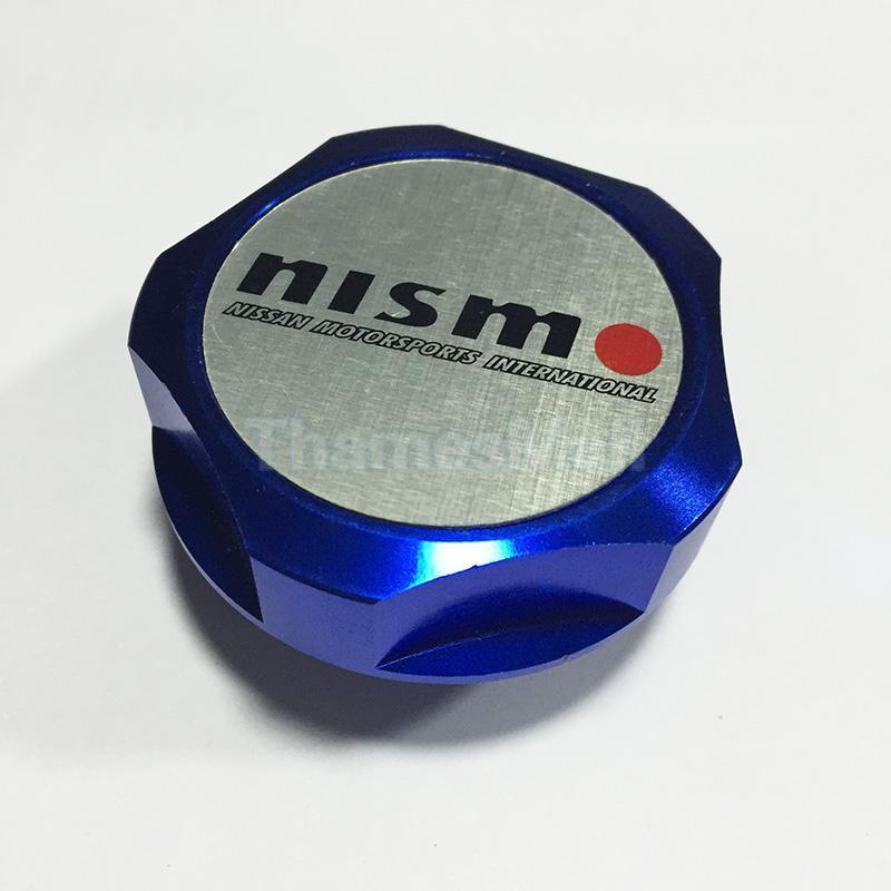NEW JDM N.I.S.M.O Billet Blue Engine Oil Filler Cap Cover Fit ALL CARS