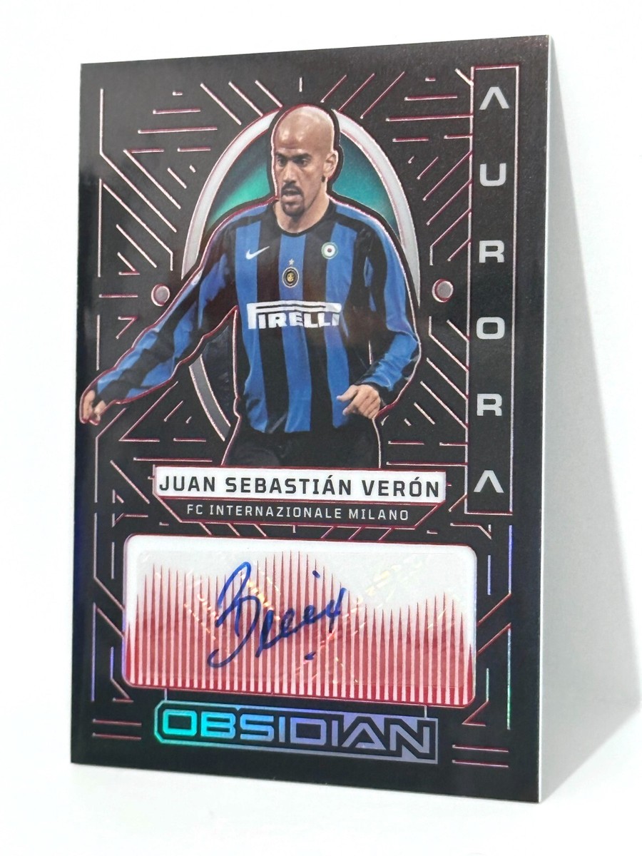 2022-23 Panini Obsidian Inter Milan Aurora Auto Juan Sebastian