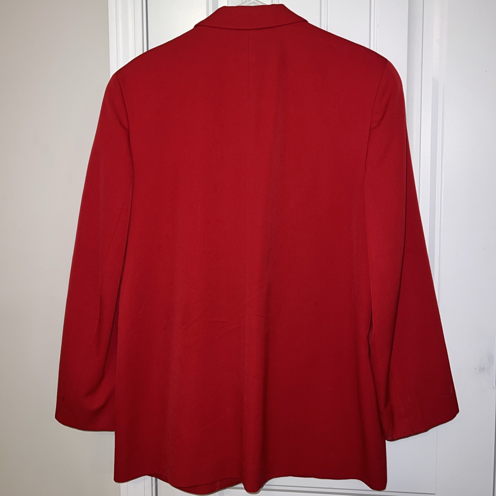 Pendleton Virgin Wool Jacket Red Size 12 Lined Bu… - image 10