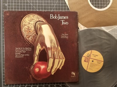 BOB JAMES Two LP 1975 1ST PRESS w/ INNER Vinyl GATEFOLD Jazz FUNK Hubert Laws