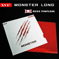 XVT MONSTER SUPER MAX Long Pimples Out Table Tennis Cover / Table Tennis Rubber