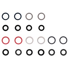 Rear Back Camera Glass Lens Cover Metal Frame For iPhone 13/13 Mini