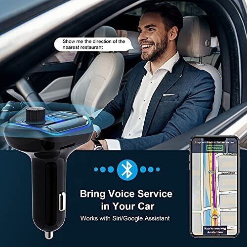 Transmettitori FM per auto | TRASMETTITORE FM PER AUTO compatibile con BLUETOOTH - MANI LIBERE Transmettitori FM per auto | TRASMETTITORE FM PER AUTO compatibile con BLUETOOTH - MANI LIBERE