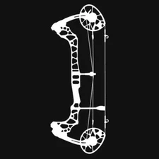 Archery Hunting Bow Decal Whitetail Deer Sticker for Mathews Triax