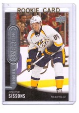 Colton Sissons 2014-15 Upper Deck Overtime Rookie Card #105