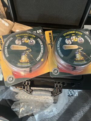 2 NIP Wagner Roll 'N Go Replacement System With Lock -N- Go Technology