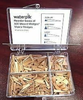 Wizard Wedges 500/Box, Waterpik