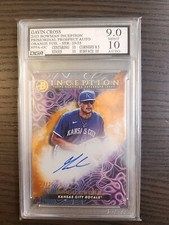 2023 Bowman Inception Primordial Prospect Auto Gavin Cross Orange Foil 23/25