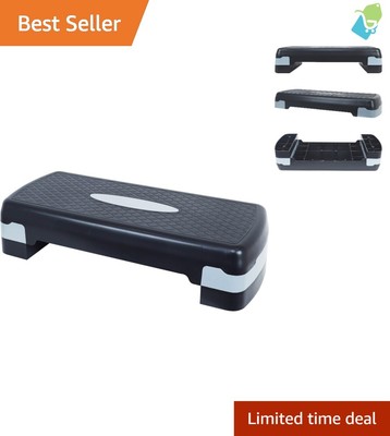 27-Inch Lightweight Aerobic Step Platform - Adjustable Height, Multiple Colors