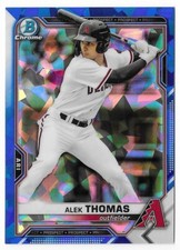 2021 Bowman Chrome Sapphire Rookie Parallels Draft Prospects Blue Ice Low Ship!