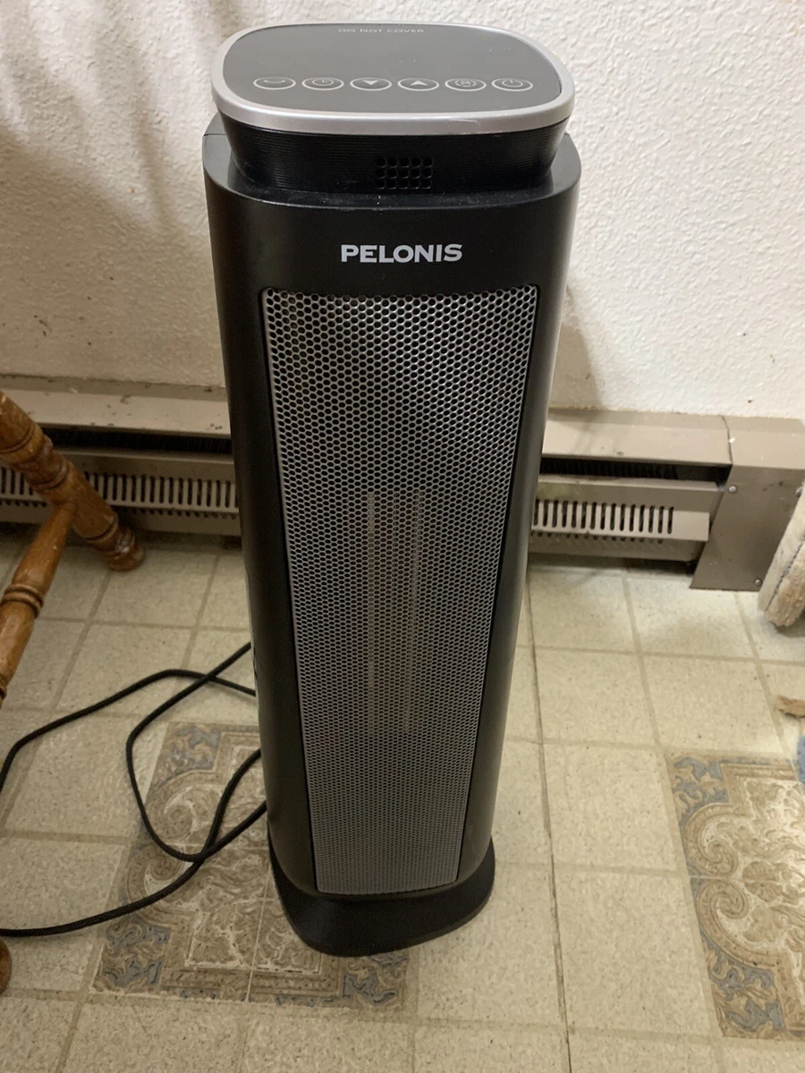 Pelonis Air Ceramic Tower Heater PSC23R4BBB Black 7.17 x 7.17 x 22.95 1,500  W | eBay