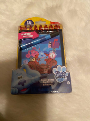 New Blue s Clues & You! Handy Dandy Notebook Dry-Erase Notebook Blues Clues