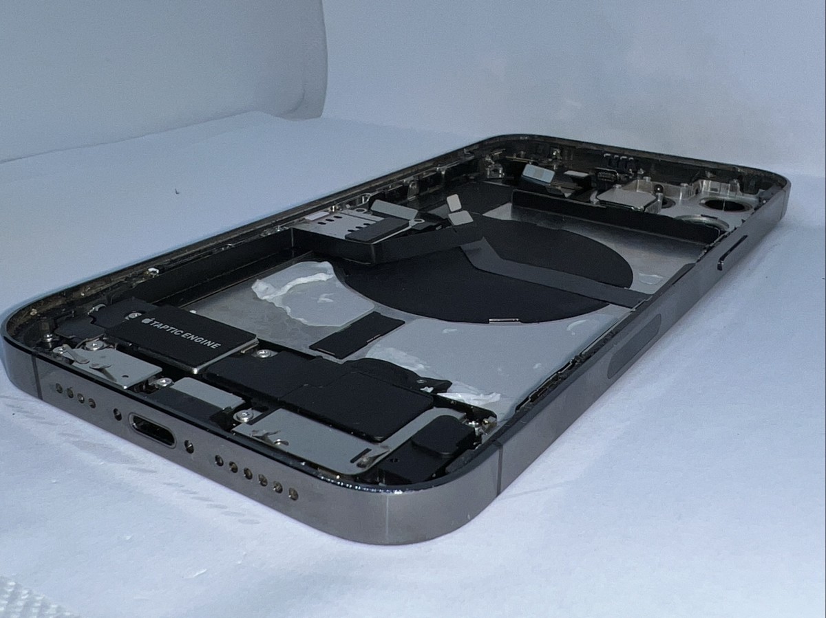 Apple iPhone 12 Pro Max Genuine OEM Back Housing Graphite Back