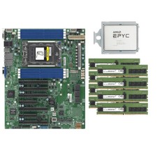 1 pcs AMD EPYC 7T83 CPU + 8x Samsung 64GB 320...