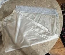 VINTAGE HALF SLIP  LARGE LIGHT BLUE 