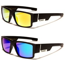 LOCS Square Colored Lenses Men's Fashion Sunglasses