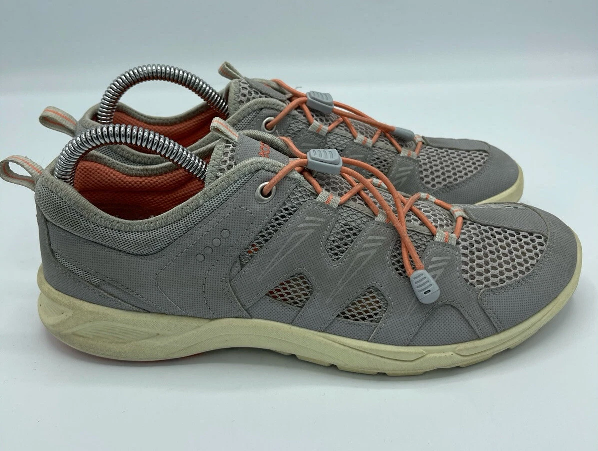 Ecco Women&#039;s Terracruise Lite Silver Gray Sneaker Size 40 EU 9-9.5 US eBay