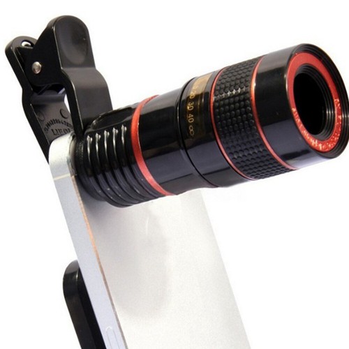 Objectif télescope monoculaire téléphone téléobjectif lentille zoom téléphone portable objectif long-focus - Photo 11 sur 12
