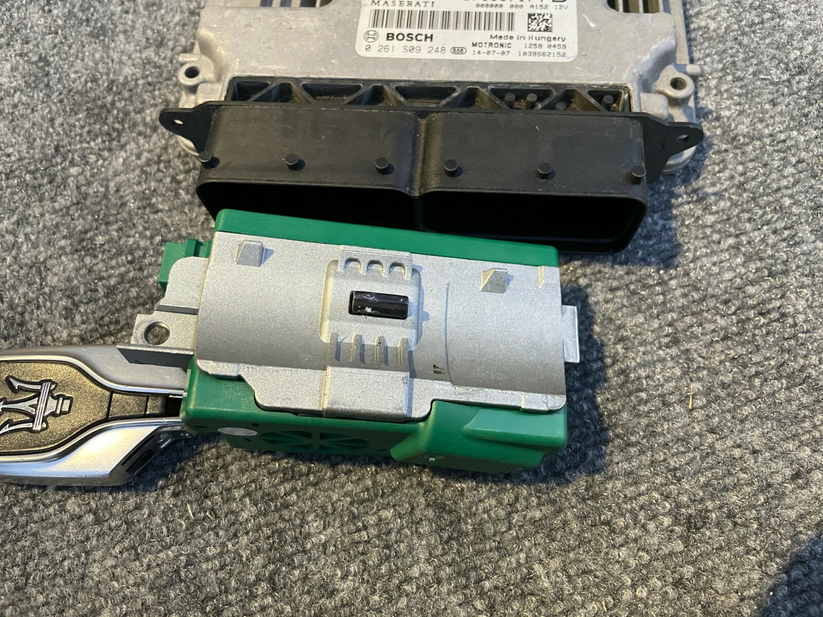 ENGINE COMPUTER ECU BCM SET OEM 53K 14-19 MASERATI GHIBLI S Q4 3.0L M157