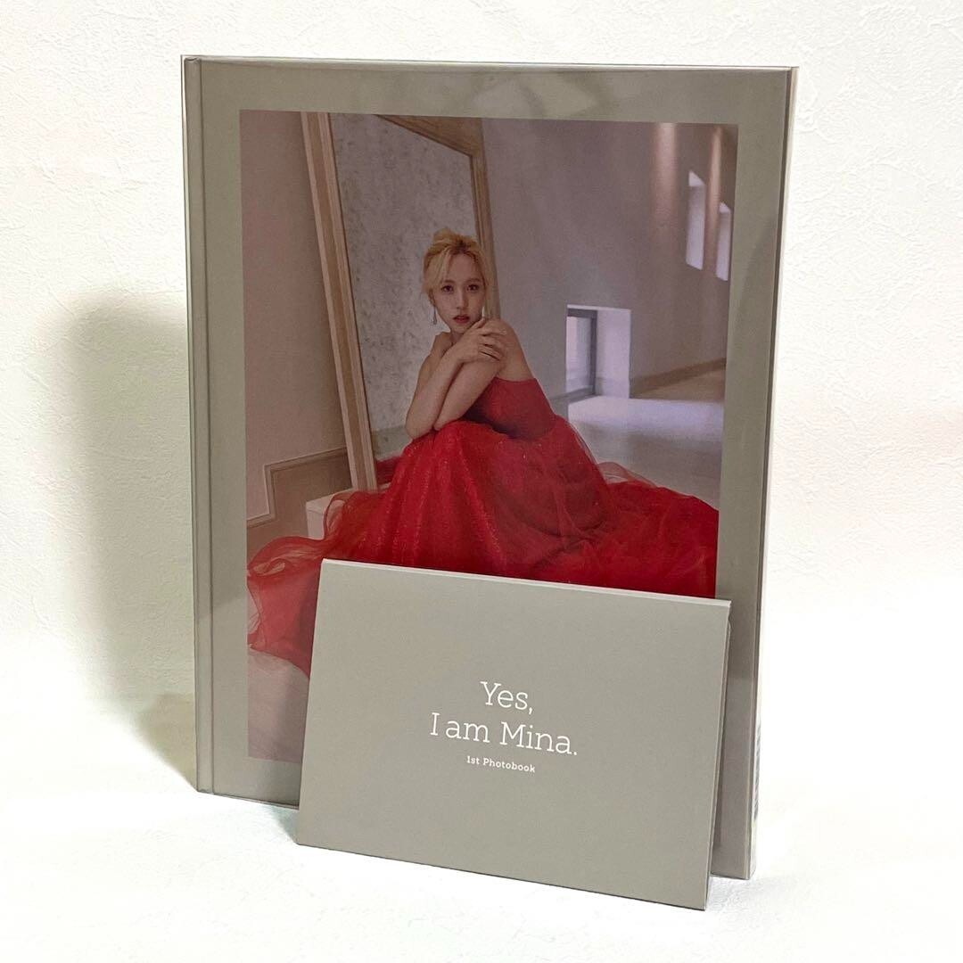 TWICE Yes I am Mina 1st Photobook Gray Version Post Cards Set