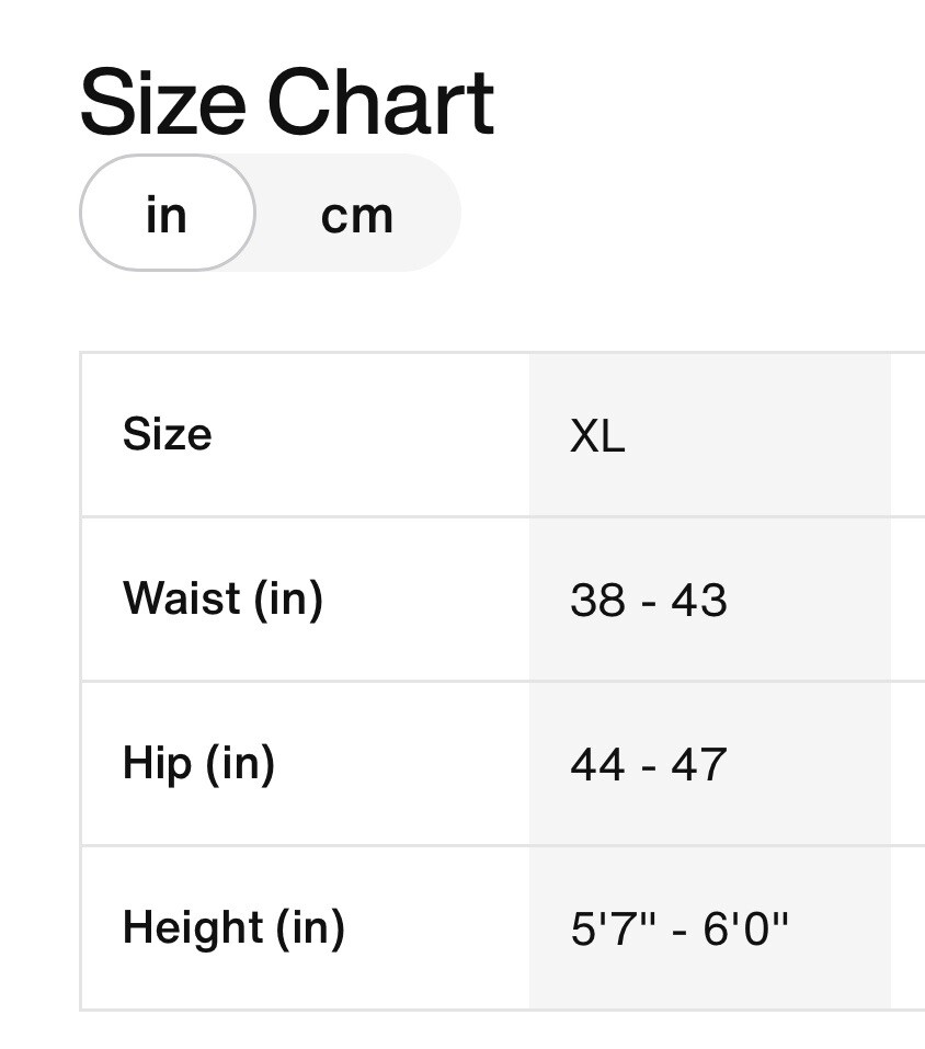 Size Chart Does Nike Clothing Run Small Nike Women's Clothing Size