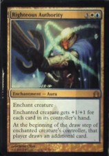 Righteous Authority - Return to Ravnica: #189, Magic: The Gathering Lp R112
