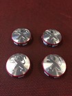 GENUINE PEUGEOT SET OF 4 ALLOY WHEEL CENTRE CAPS 1608265280