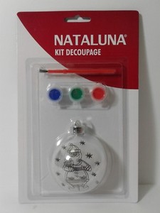 Kit Lavoretti Di Natale.Natale Kit Babbo Trasparente Da Colorare Decorare Decoupage Lavoretti Colori Ebay