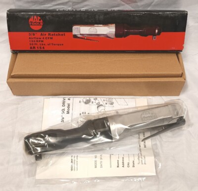 Mac Tools (AR154) 3/8'' Druckluft-Ratsche (150 U/min) - NEU