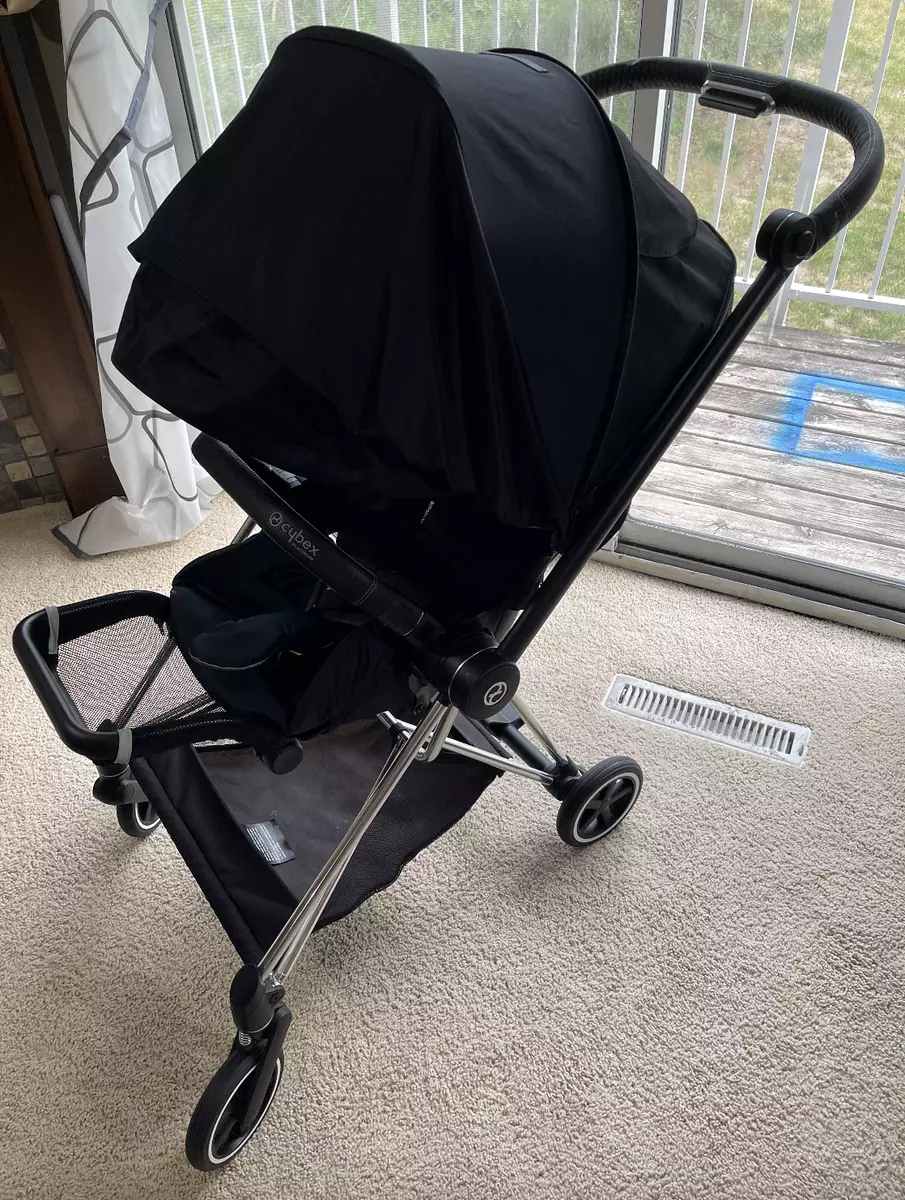 Cybex Mios Single Baby Stroller Black Seat & Chrome Frame | eBay