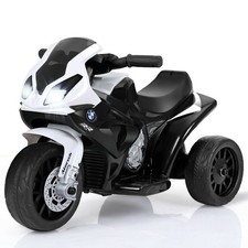 Kids Ride On Motorcycle BMW Licensed 6V Electric 3 Wheels Bicycle w/