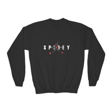 Spidey Logo Sweatshirt  Spider-Man Inspired Youth Crewneck
