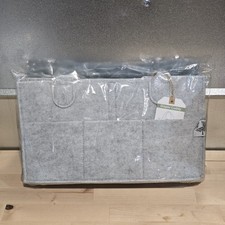Parker Baby Co. Felt Diaper Caddy Color GRAY REGULAR NEW