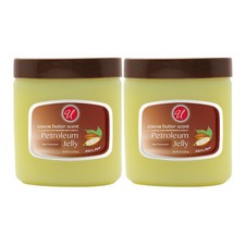 Petroleum Jelly Skin Protectant - Cocoa Butter Scent, 8oz 226g  Pack of 2 