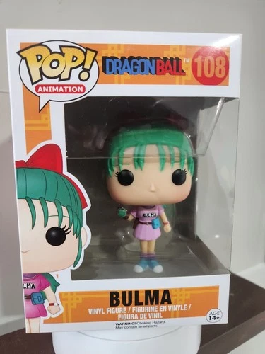 Funko POP! Animation Dragon Ball - Bulma #108 * New * Vaulted