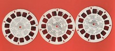 VINTAGE 1964 PEBBLES  BAMM-BAMM VIEW MASTER REELS - SET OF 3
