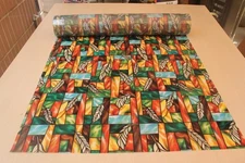 10' Decorative Privacy Adhesive Free Static Cling Window Film Treatment GW536